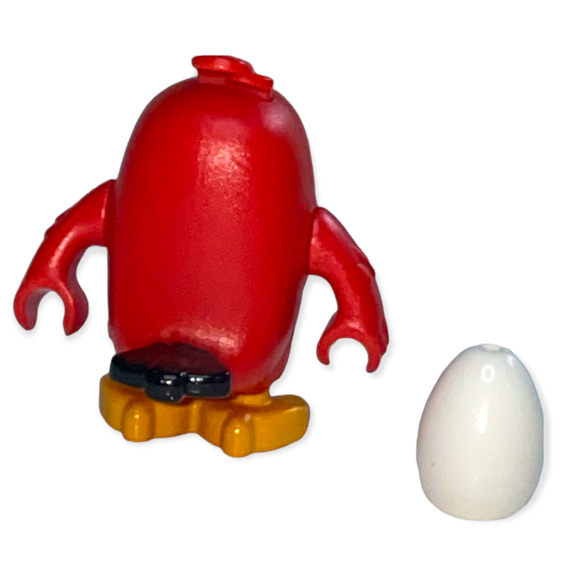 Variant Red Bird Lego Mini Figurine and Egg - Angry Bird Movie - Picture 2 of 2